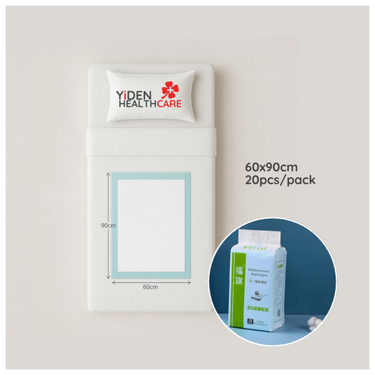 (60x90cm) 5-Layer Disposable Underpad - 20pcs/pack