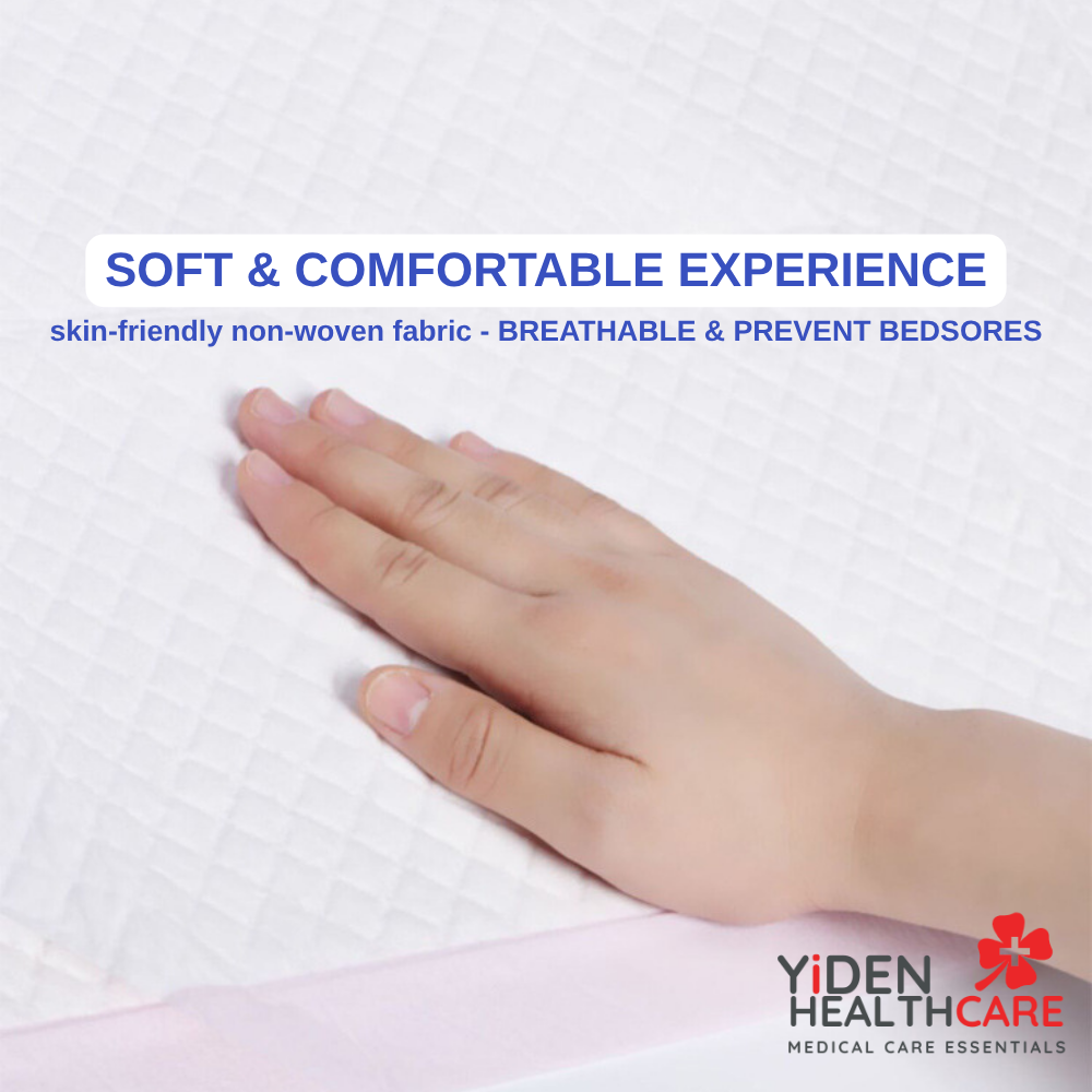 (60x90cm) 5-Layer Disposable Underpad - 20pcs/pack