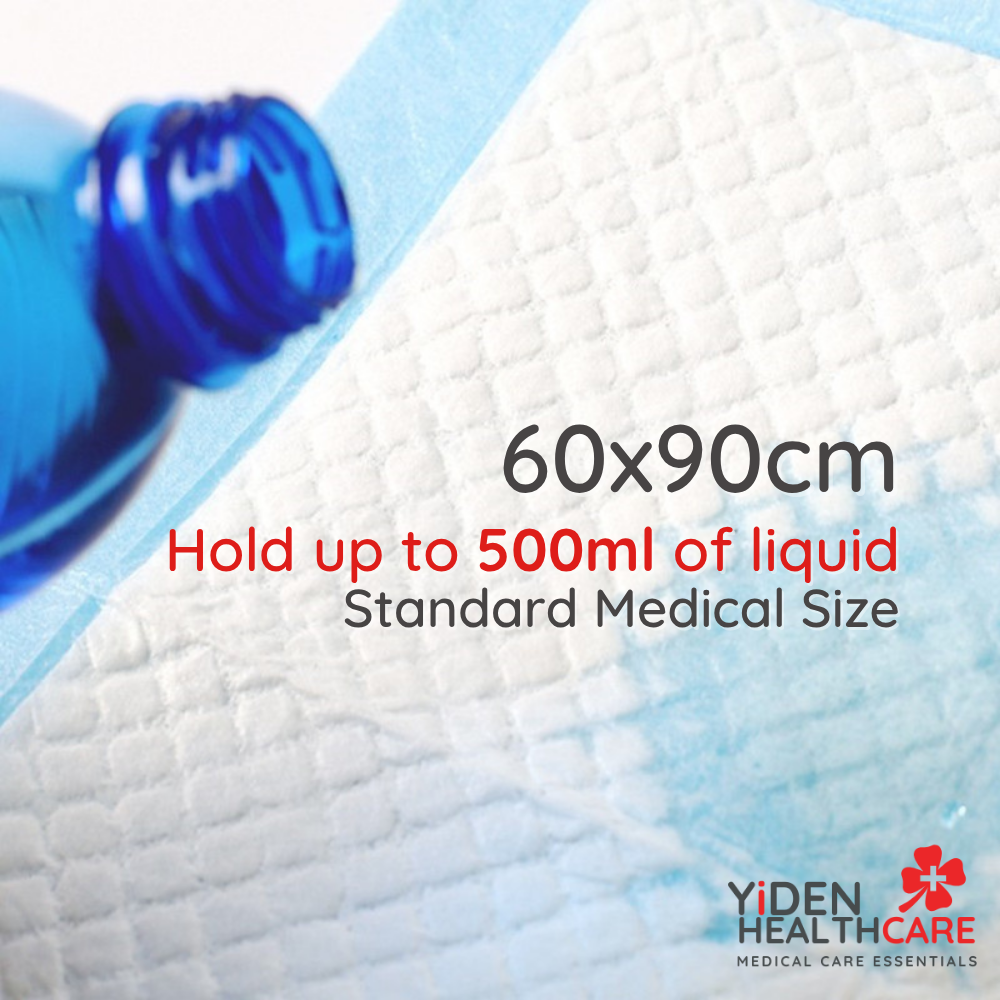 (60x90cm) 5-Layer Disposable Underpad - 20pcs/pack